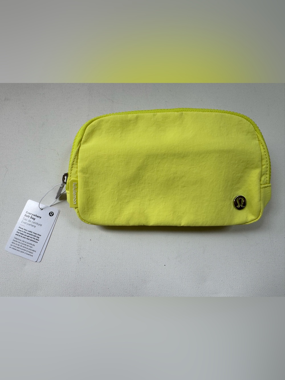 Lululemon Everywhere Belt Bag Neon Yellow NWT Crossbody Waist Pack 1L